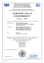 Сертификат соответствия на горячекатаную арматурную сталь классов A I, A II и A III